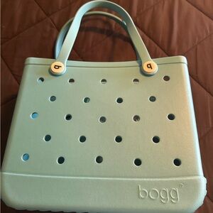 BOGG BAG Blue Tote with Structured Design and Comfortable Handles
